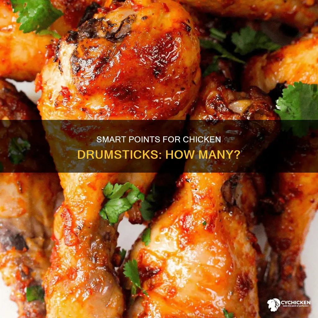 how many weight watcher points is a chicken drumstick