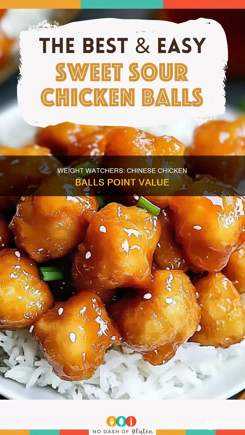 how many weight watchers points are chinese chicken balls