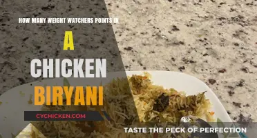 Weight Watchers: Chicken Biryani Points Explained