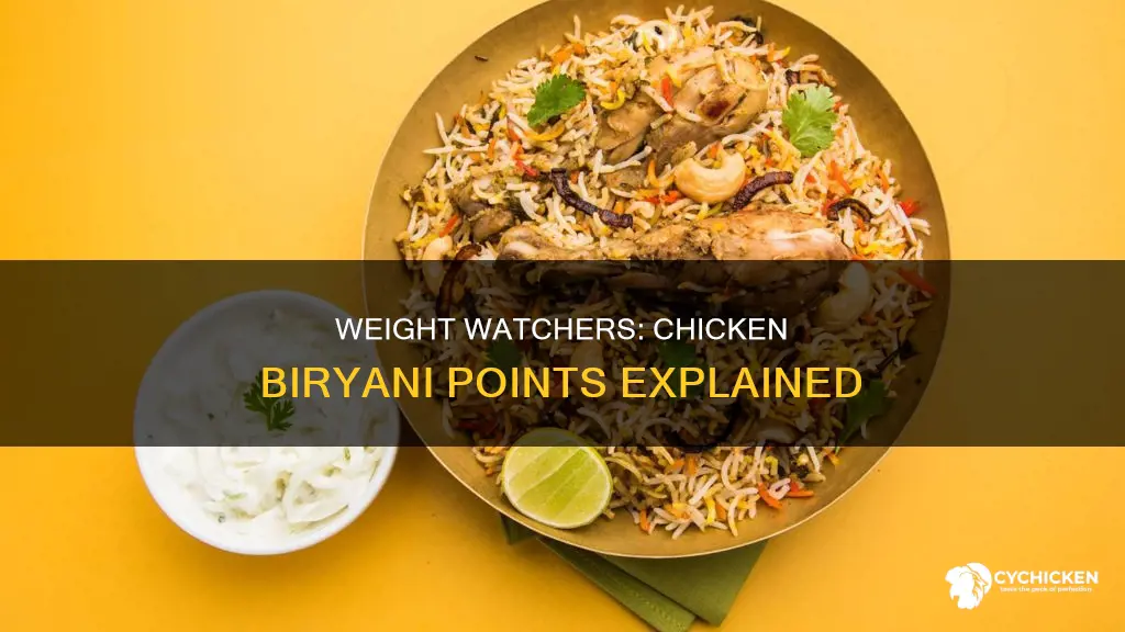 how many weight watchers points in a chicken biryani