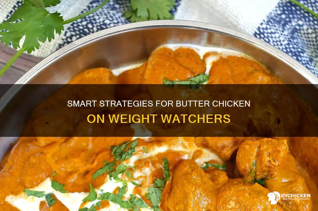 how many weight watchers points in butter chicken