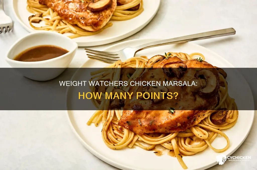 how many weight watchers points in chicken marsala