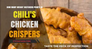 Weight Watchers Points in Chili's Chicken Crispers Revealed