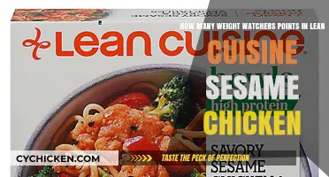 Weight Watchers Points: Lean Cuisine Sesame Chicken
