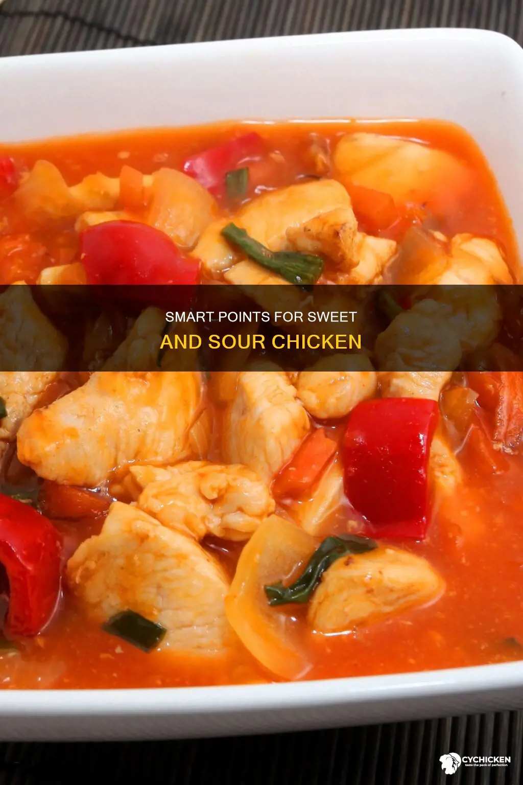 how many weight watchers points in sweet and sour chicken