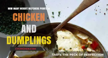 Weight Watchers: Chicken & Dumplings Point Value