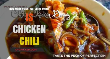 Weight Watchers Chicken Chili: How Many Points?