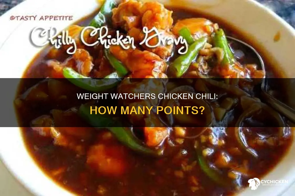 how many weight watchers points is chicken chili