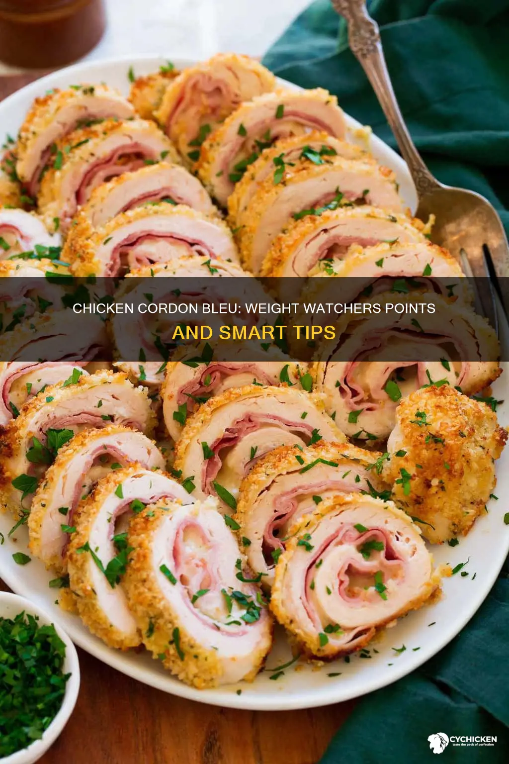 how many weight watchers points is chicken cordon bleu