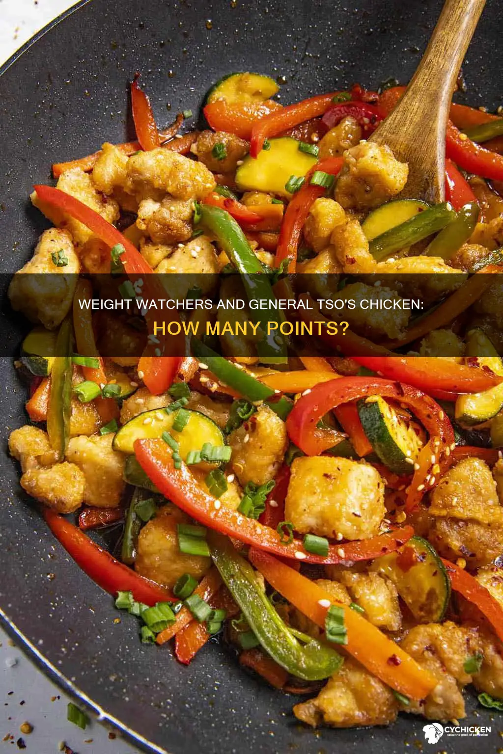 how many weight watchers points is general tso chicken