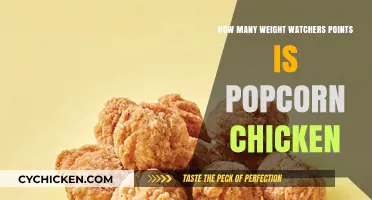 Smart Weight Watchers Points for Popcorn Chicken