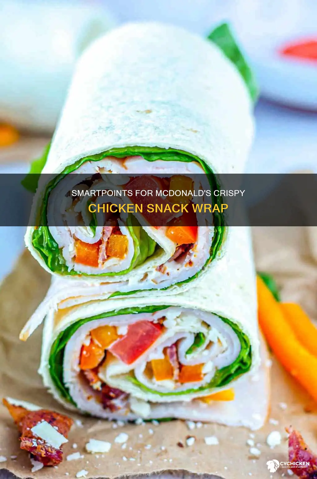 how many ww points for crispy chicken snack wrap