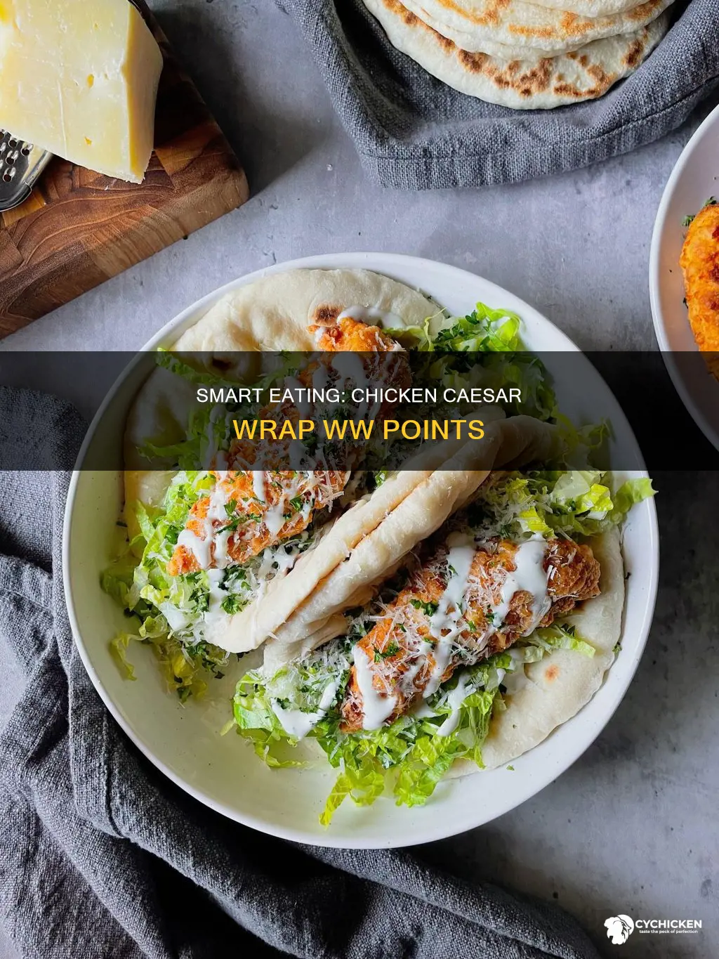 how many ww points id the chicken ceasar wrap