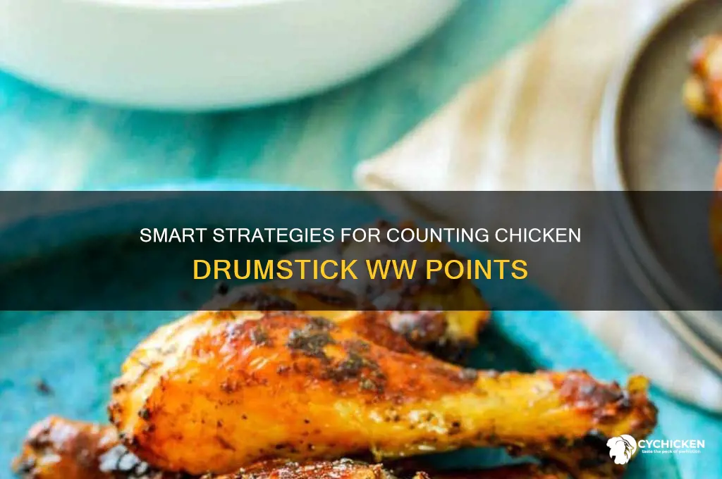 how many ww points in a chicken drumstick