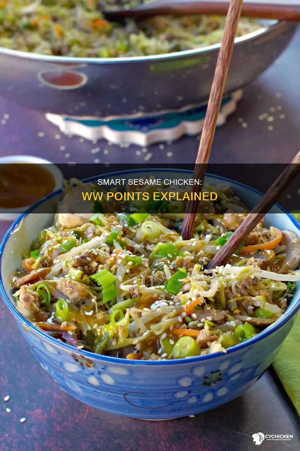 how many ww points in a pint of sesame chicken
