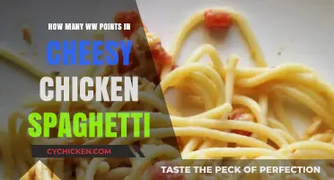 Cheesy Chicken Spaghetti: WW Points and Tips