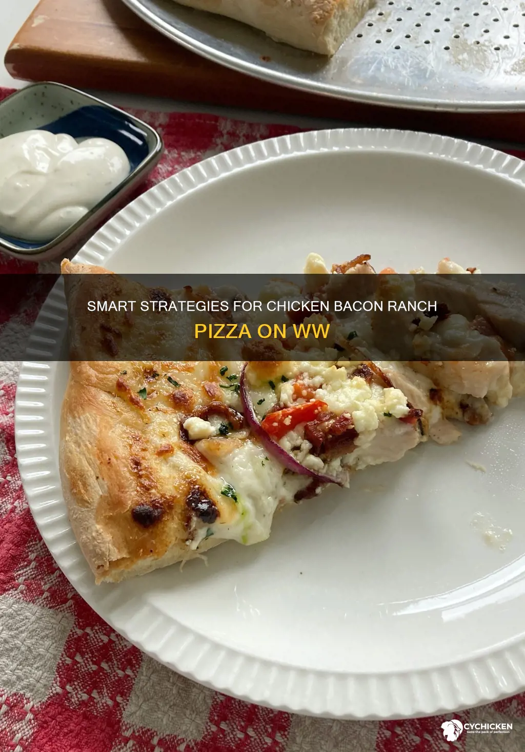 how many ww points in chicken bacon ranch pizza