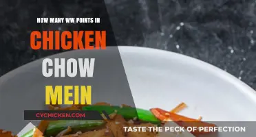 Smart Points for Chicken Chow Mein
