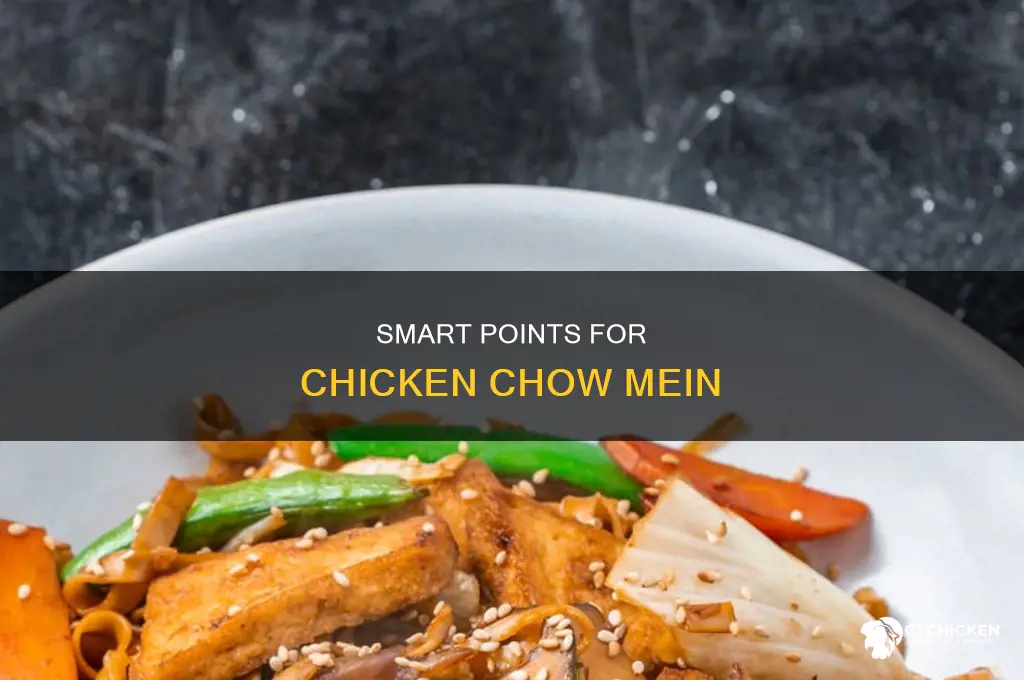 how many ww points in chicken chow mein