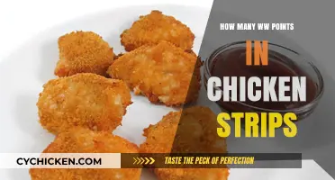 Calculating WW Points in Chicken Strips: A Simple Guide