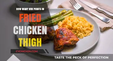 Crunchy Fried Chicken Thighs: WW Points Breakdown for Your Diet