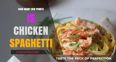 Chicken Spaghetti WW Points: A Healthy Pasta Dish Breakdown