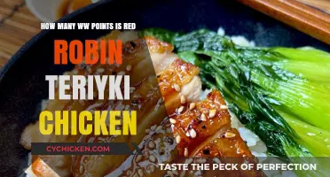Smart Weight Watchers: Red Robin Teriyaki Chicken Points