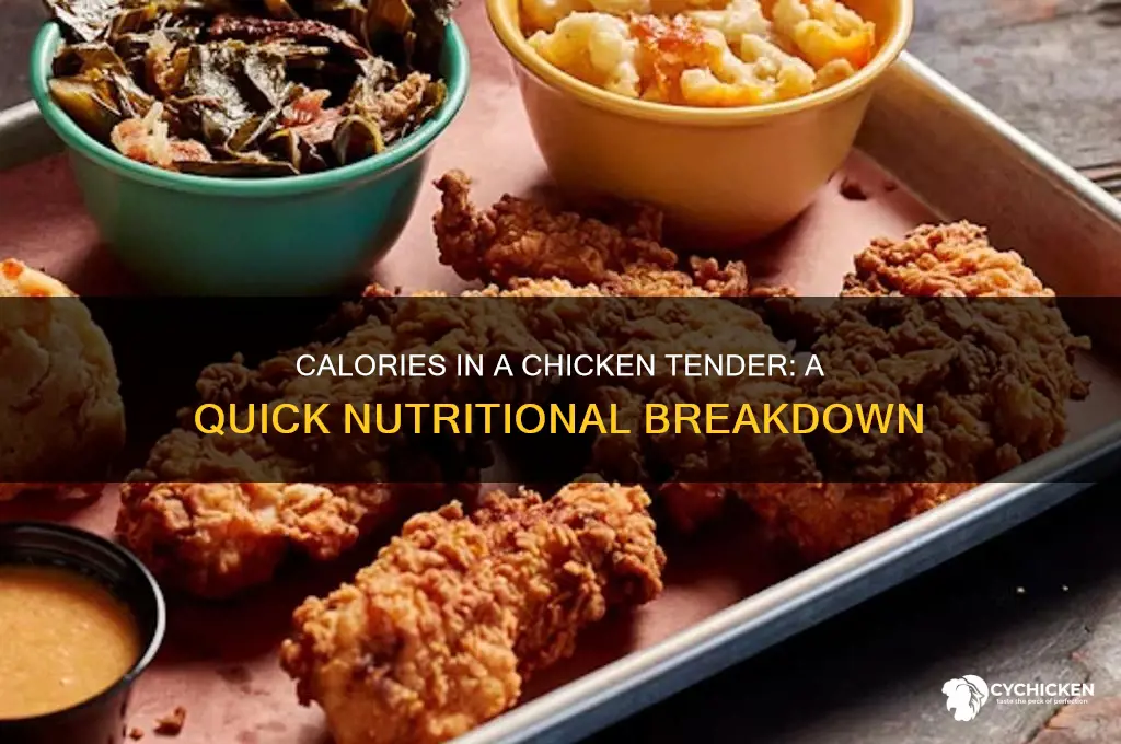 how many xalories in a chicken tfwnder
