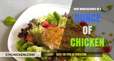 Calories in Chicken: Uncovering the Nutritional Value per Ounce