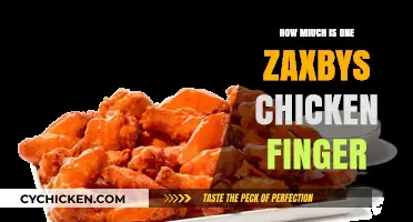 Zaxby's Chicken Fingers Price: How Much Does One Cost?