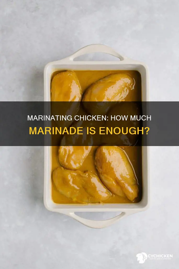 how nany ounces of marinade for a lb of chicken