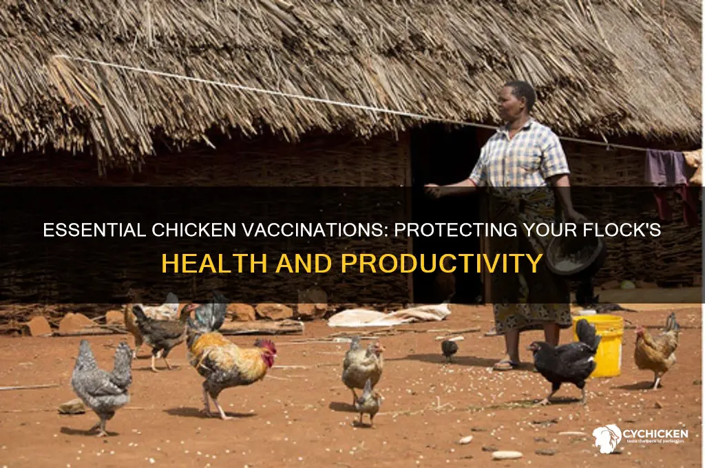 how neccessary is itto vaccinate yur chicken