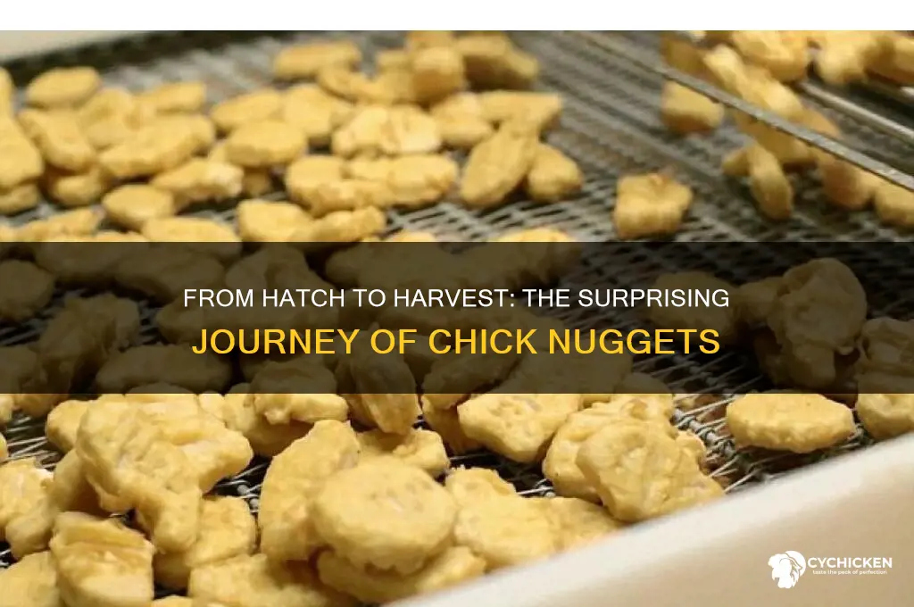 how nuggets are made chicks