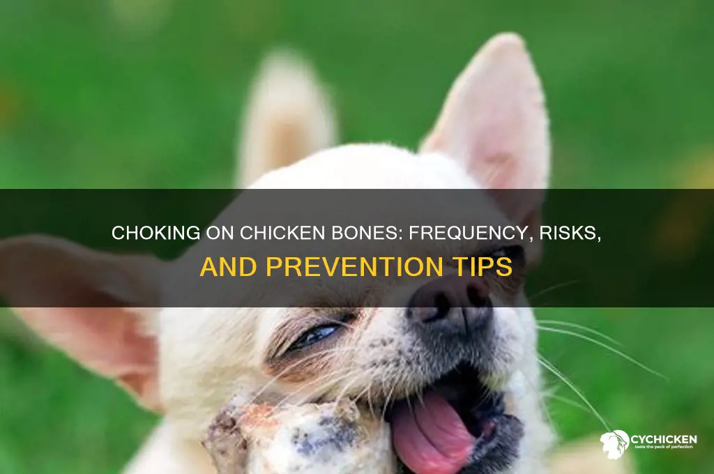 how often choking on a chicken bone
