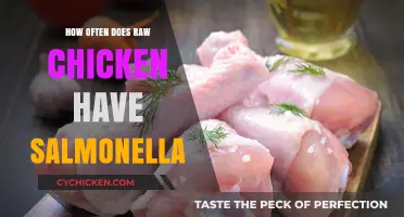 Salmonella Risks: How Often Raw Chicken Carries the Bacteria