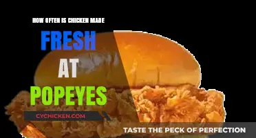 Popeyes' Chicken Freshness: How Often is it Made?