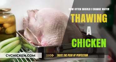 Thawing Chicken Safely: How Often to Change Water?