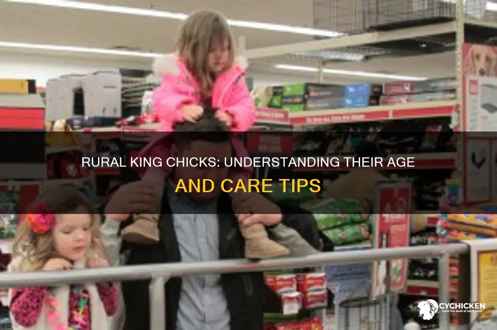 how old are chicks at rural king