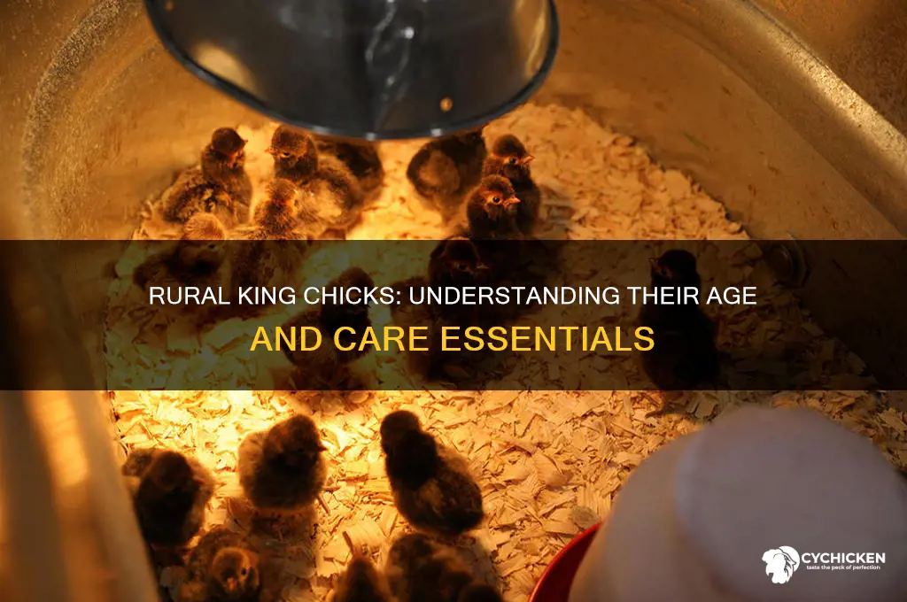 how old are chicks from rural king