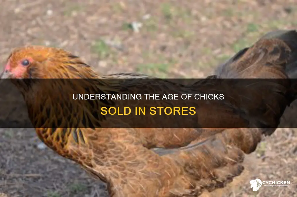 how old are chicks when they are sold
