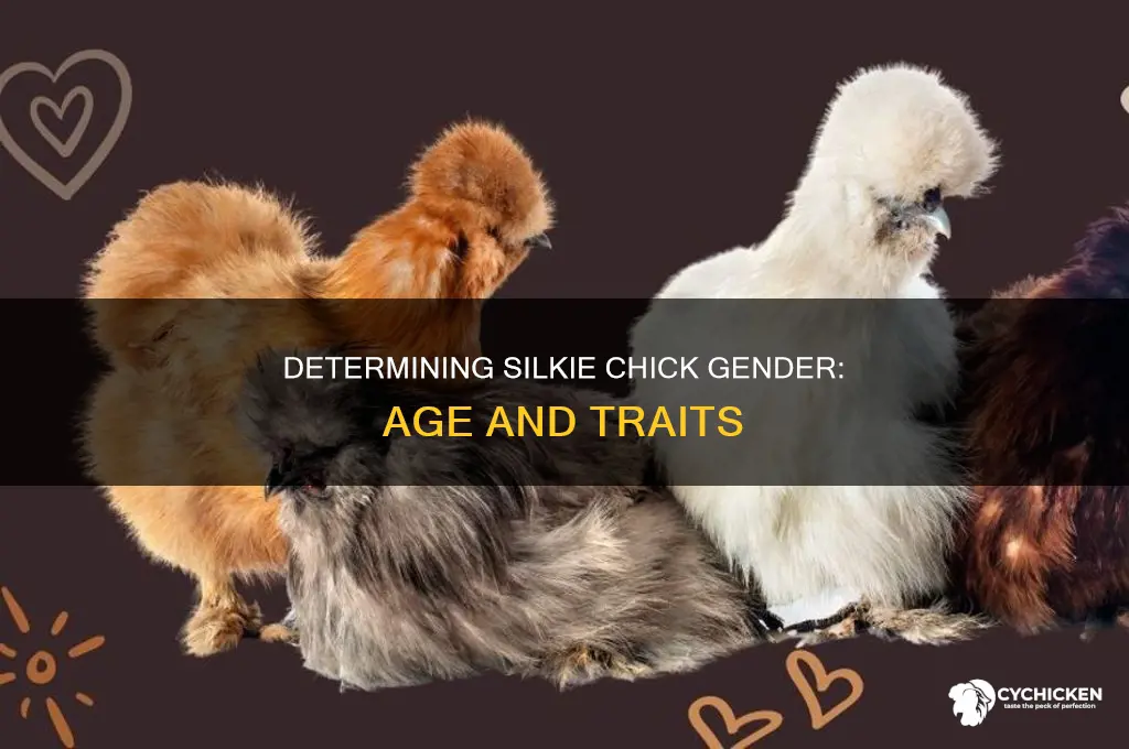 how old are silkie chicks before tell sex