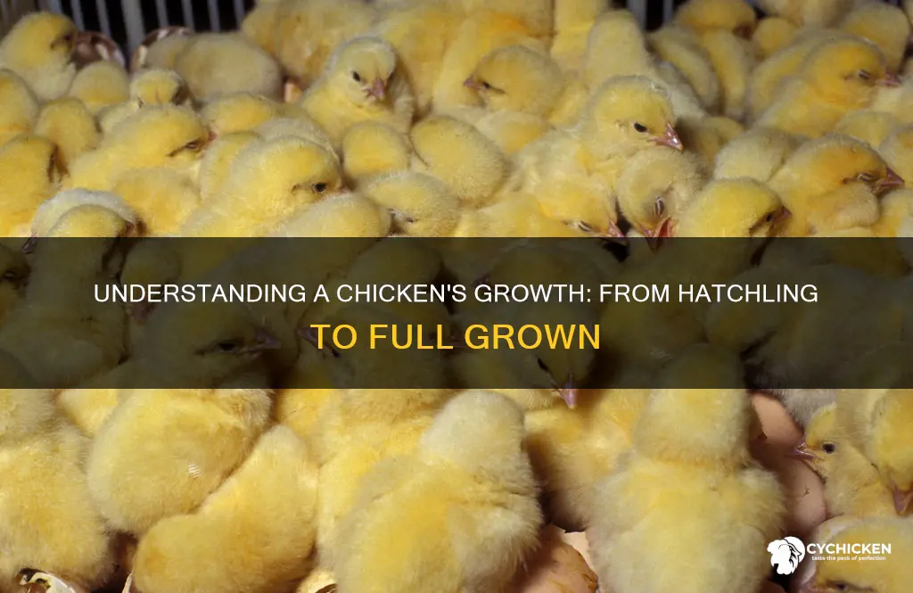 how old is a chicken when it is full grown