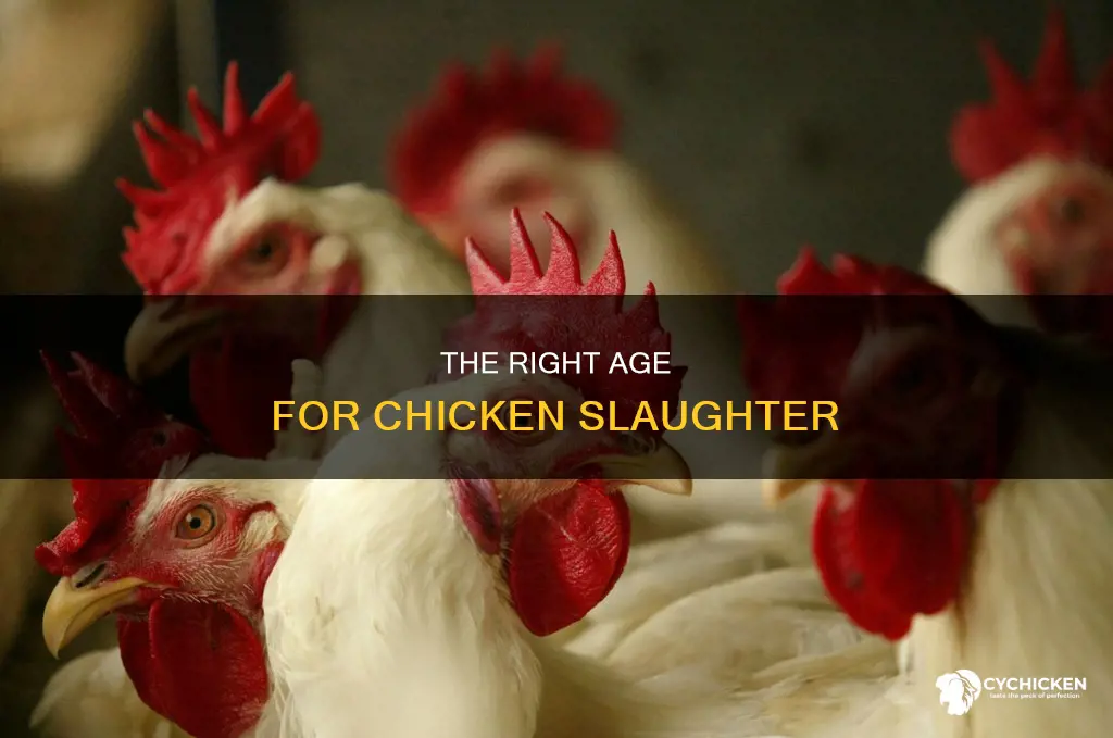 how old is a chicken when it