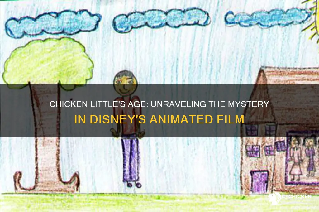 how old is chicken little in the movie