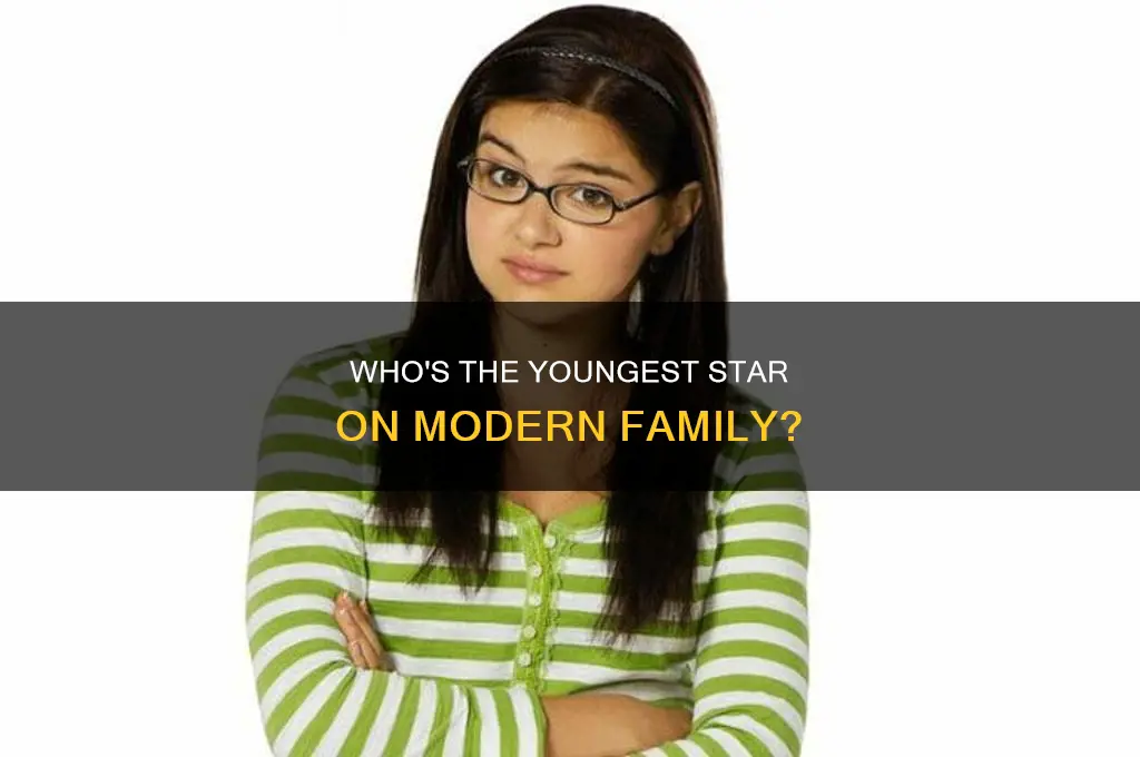 how old is the chick from modern family