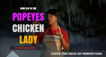 Unveiling the Age of Popeyes' Iconic Chicken Lady: A Timeless Legend