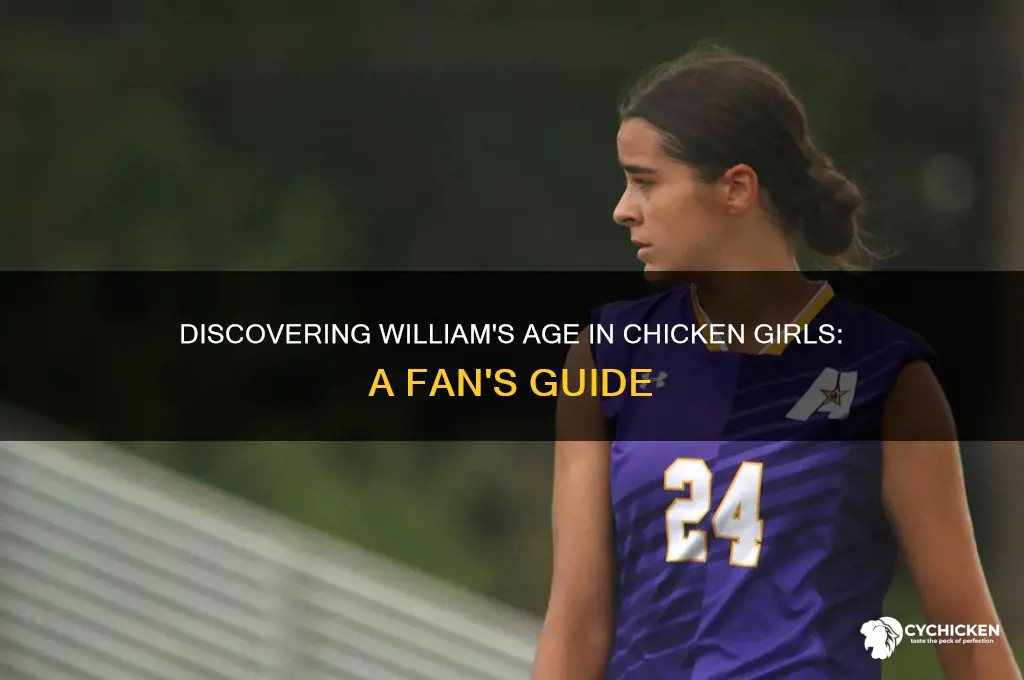 how old is william from chicken girls