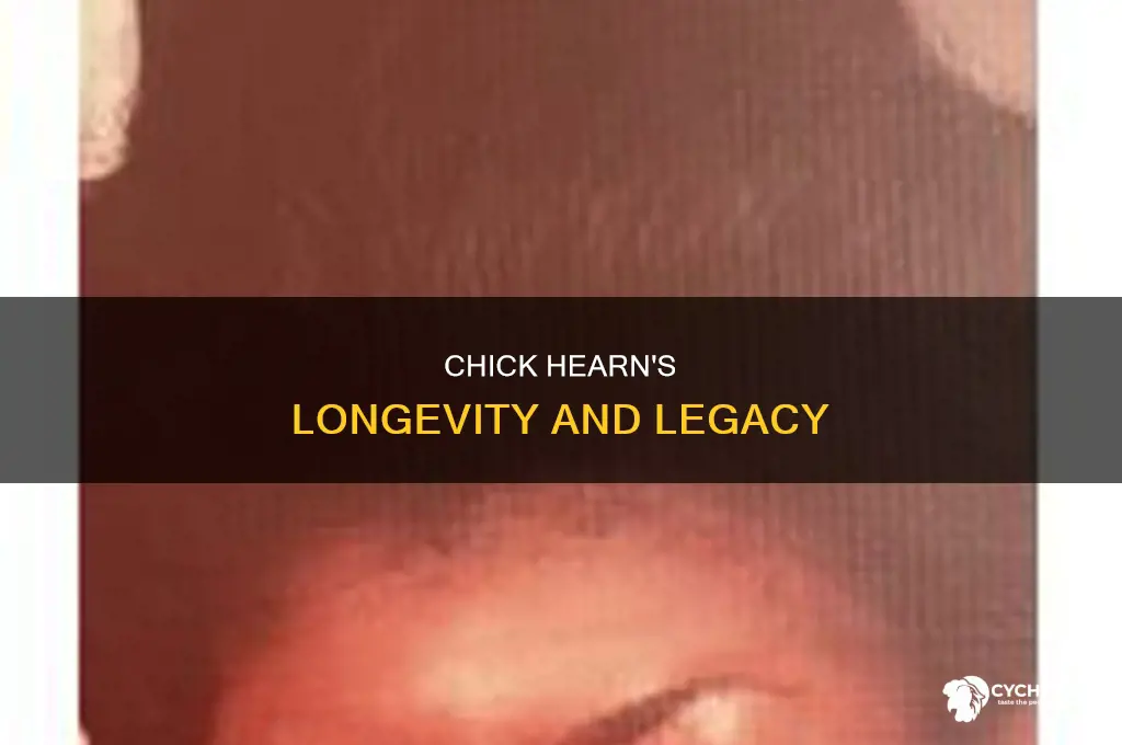 how old was chick hearn when he died