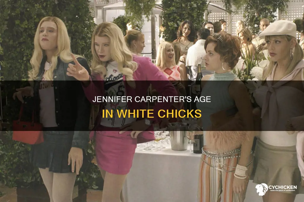 how old was jennifer carpenter in white chicks