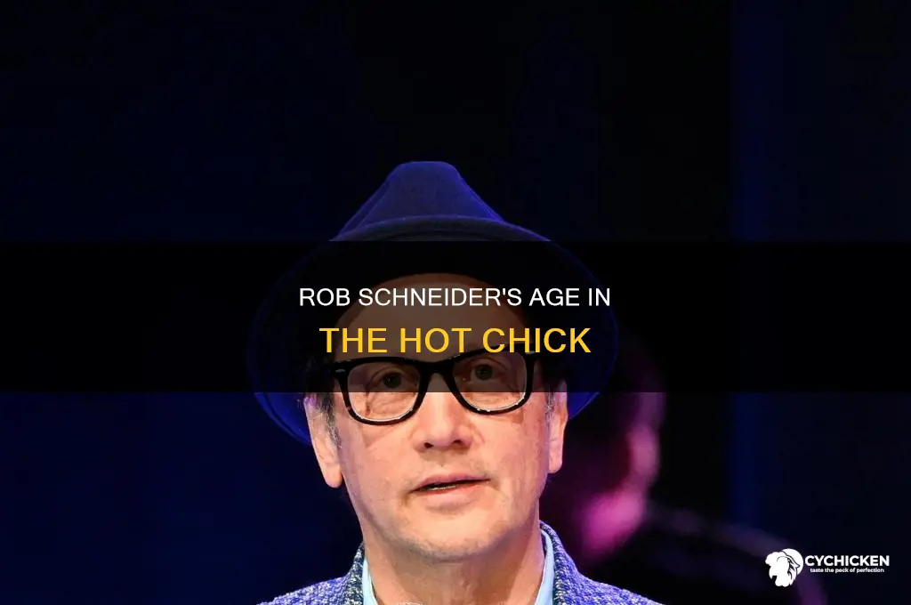 how old was rob schneider in hot chick